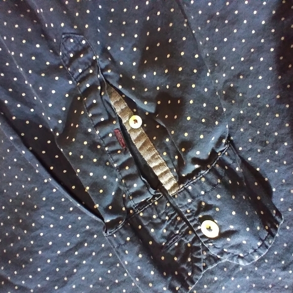 3/$15 American Eagle Outfitters classic fit mens button down shirt XL - Picture 6 of 8